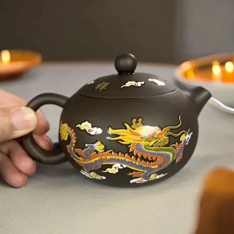 手工深井老紫泥短嘴西施风云变色F1