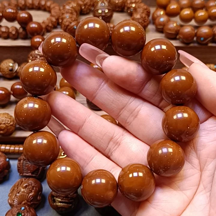 【闪购商品】紫金鼠手串C****C19mm光珠紫金鼠手串