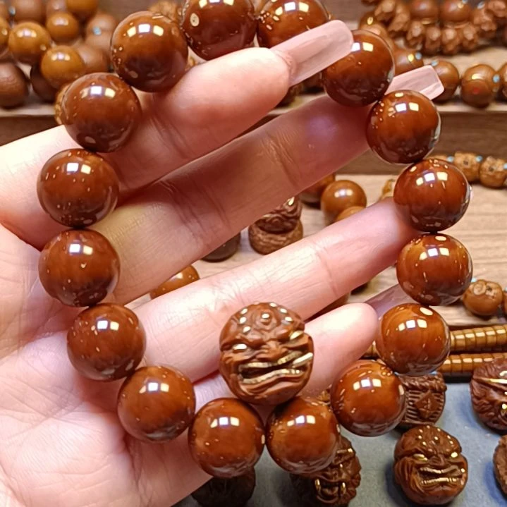 【闪购商品】紫金鼠手串武****学14mm光珠紫金鼠手串