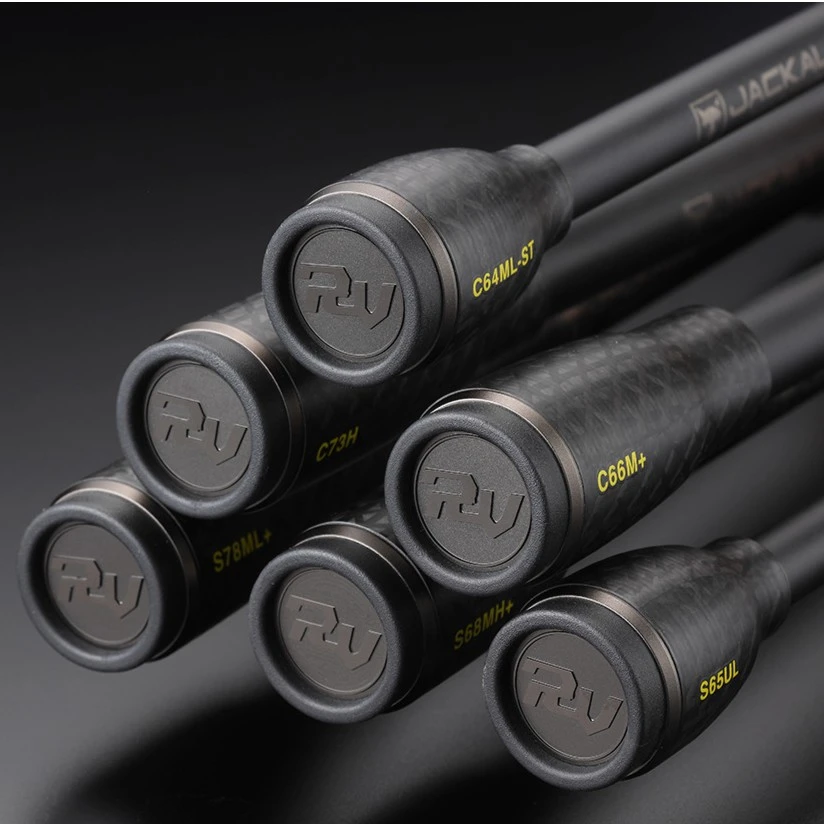 JACKALL23款RV二代负电压黑坑软木竞技远投虫竿软饵竿