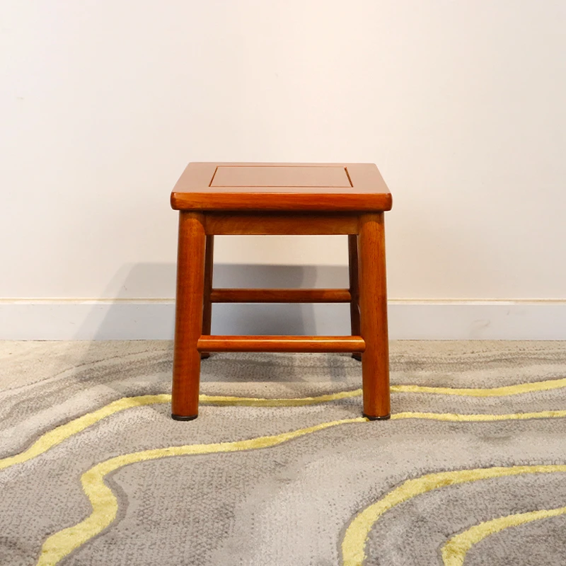 轩和实木凳小板凳家用矮凳换鞋凳小木凳方凳垫脚凳中式复古凳子