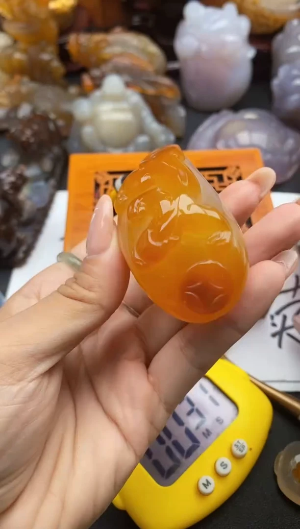 【闪购商品】玛瑙/玉髓车挂未镶嵌LLL