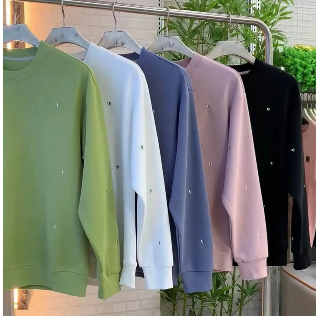 绿色心情男士卫衣休闲百搭