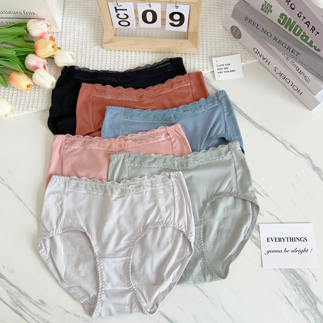 门店款！女士中腰软弹100支！内裤组合908