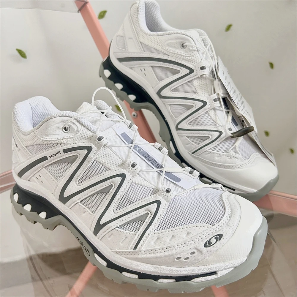萨洛蒙Salomon XT-QUEST ADV 白灰色 越野机能户外跑步鞋 410523