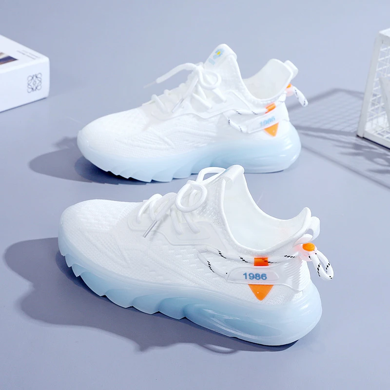 韩版飞织女鞋春夏新款学生运动鞋女透气健身跑步鞋休闲鞋百搭软底