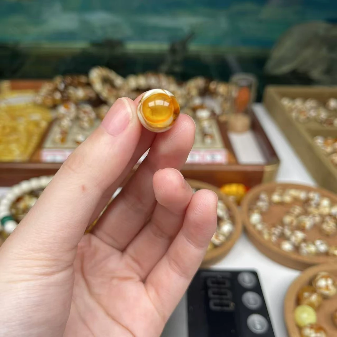 沁色蜜蜡直播间拍乱拍不发货45号