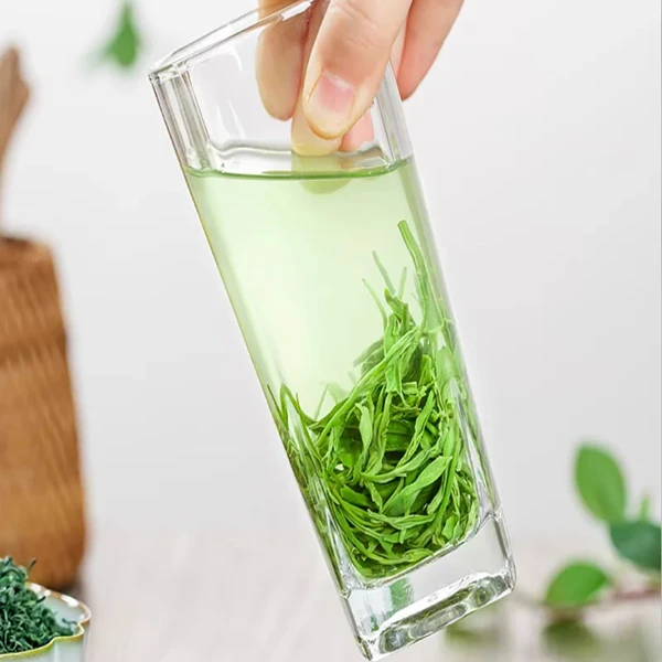 恩施硒茶手工采摘天然含硒炒青绿茶口粮茶香浓味醇
