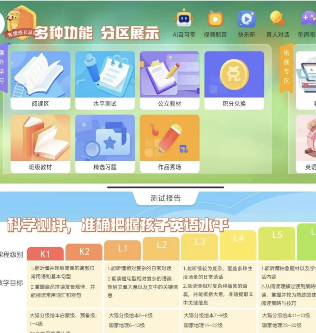 七天体验卡|0-15岁英语学习APP|海量原版资源含听说读