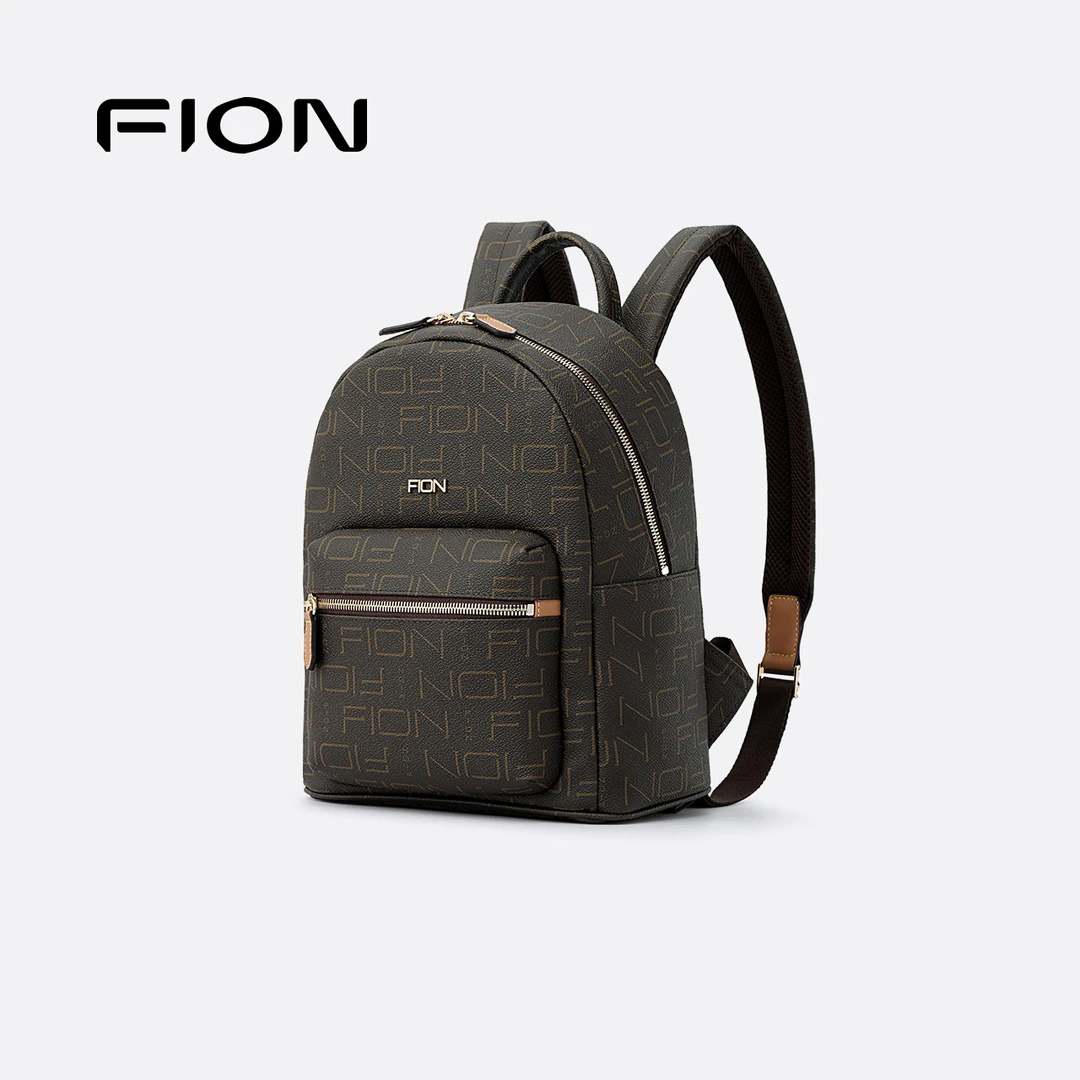 FION菲安妮系列时尚潮流旅行大容量轻便双肩包FAAFJGC069