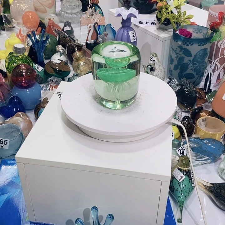 高12琉璃花瓶花瓶