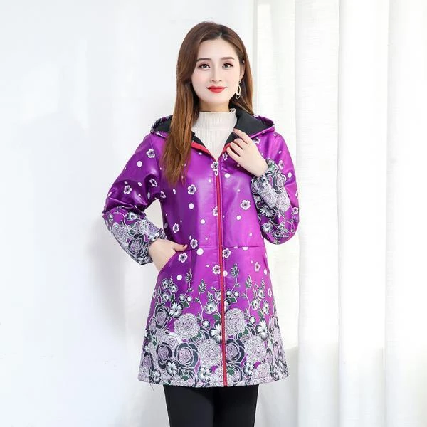 罩衣女工作新款成人加绒冬防水围衣大人棉女士羽绒服厨房外穿围裙