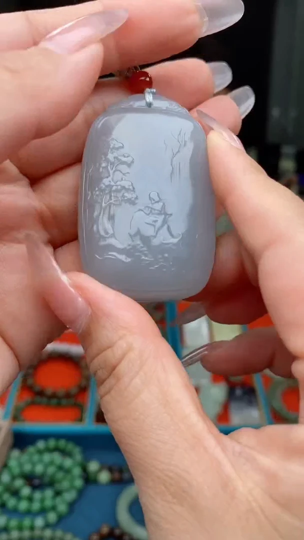 【闪购商品】和田玉吊坠未镶嵌1