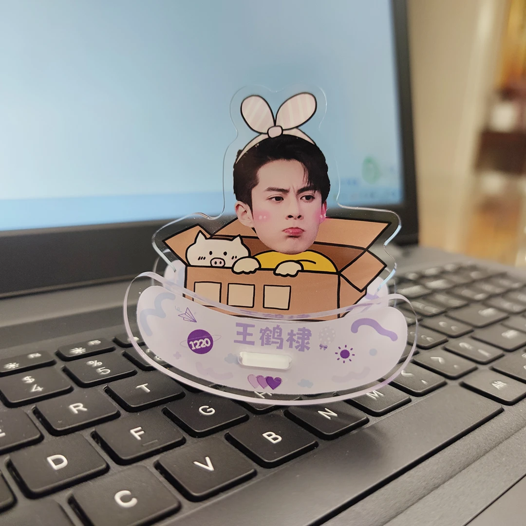 【遇见周边】王鹤棣摇摇乐桌面摆件摇摇船苍兰诀可爱卡通周边