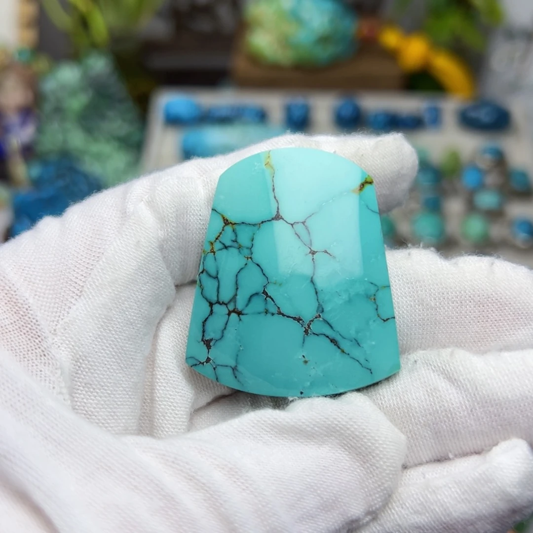 绿松石珠宝奇石未镶嵌