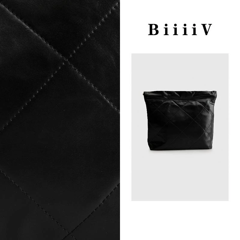 臭臭小垃圾22bag中号mini小牛皮手动版溯源小香风菱格轻奢单肩