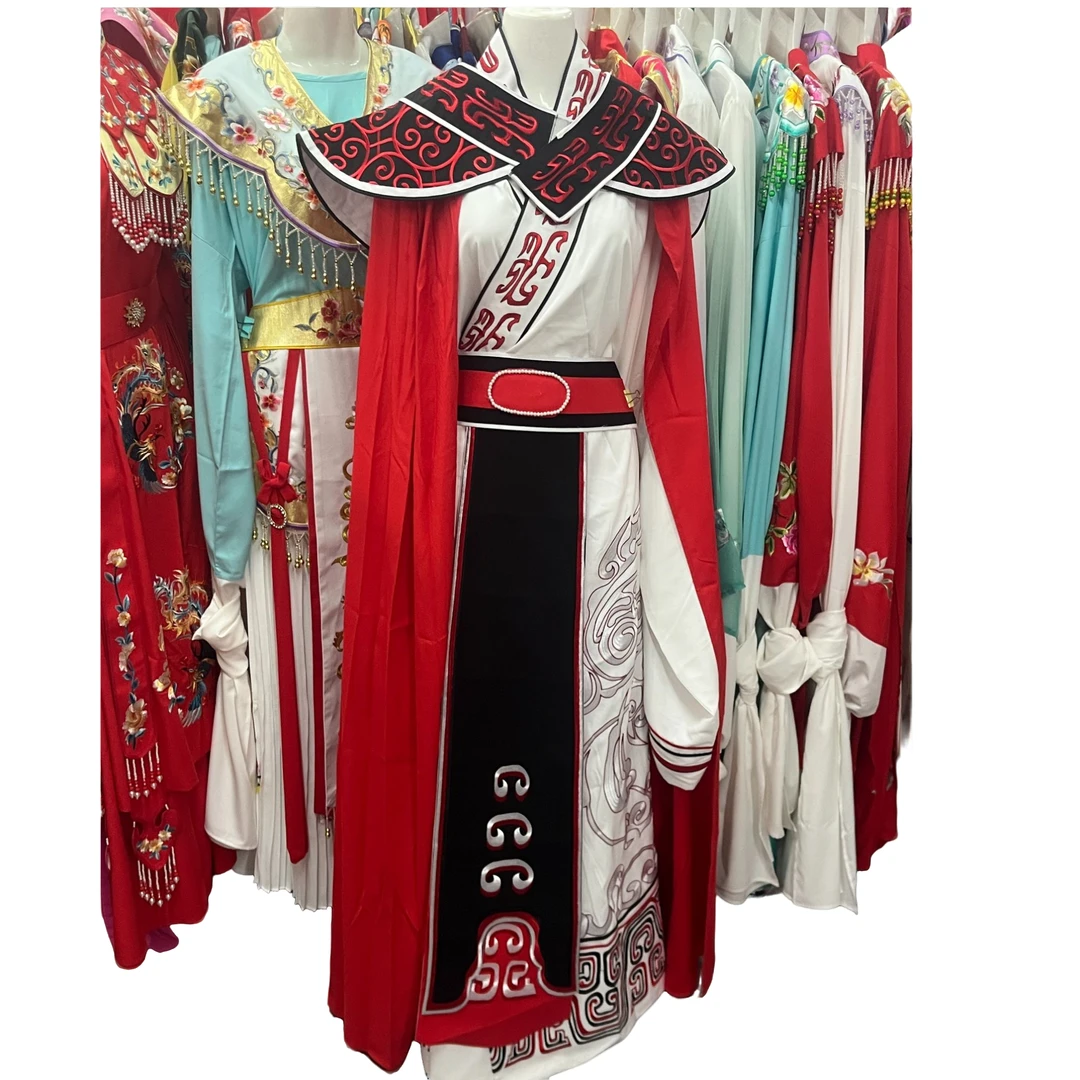 新款将军服套装戏服越剧琼剧闽剧粤剧古装舞台表演戏曲服