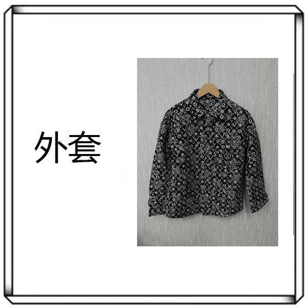 1819年早秋款男士夹克轻奢翻领牛仔外套