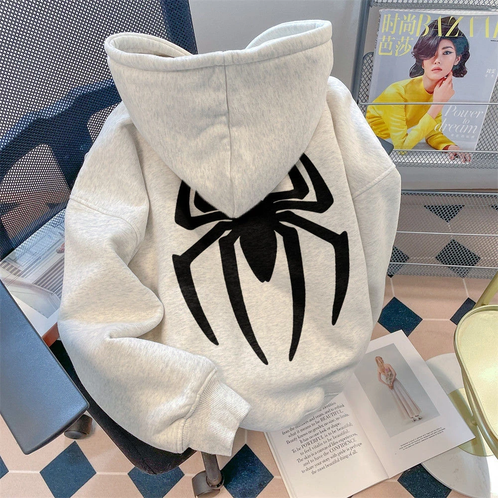 连帽卫衣宽松韩版慵懒风纯棉上衣ins潮流百搭情侣外套男女装同款