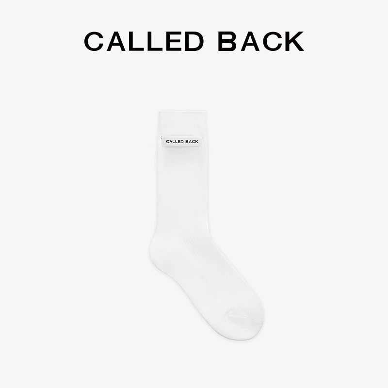 CALLED BACK春夏季简约中筒袜子百搭搭配款240269