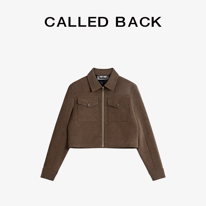 CALLED BACK秋季新款复古风百搭外套显瘦气质老钱风穿搭240780