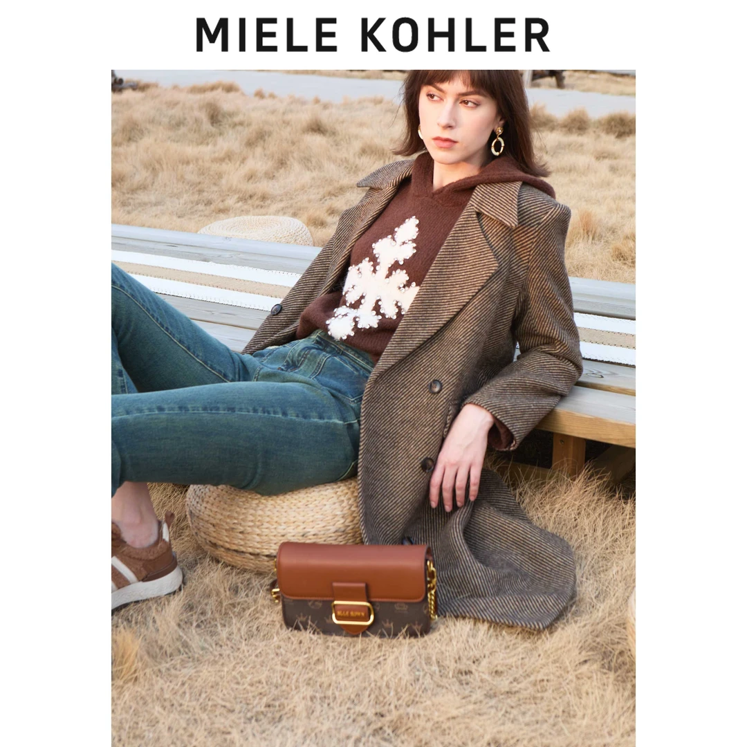 高级感气质羊毛外套MKOSJ1067【澳门小源同款】