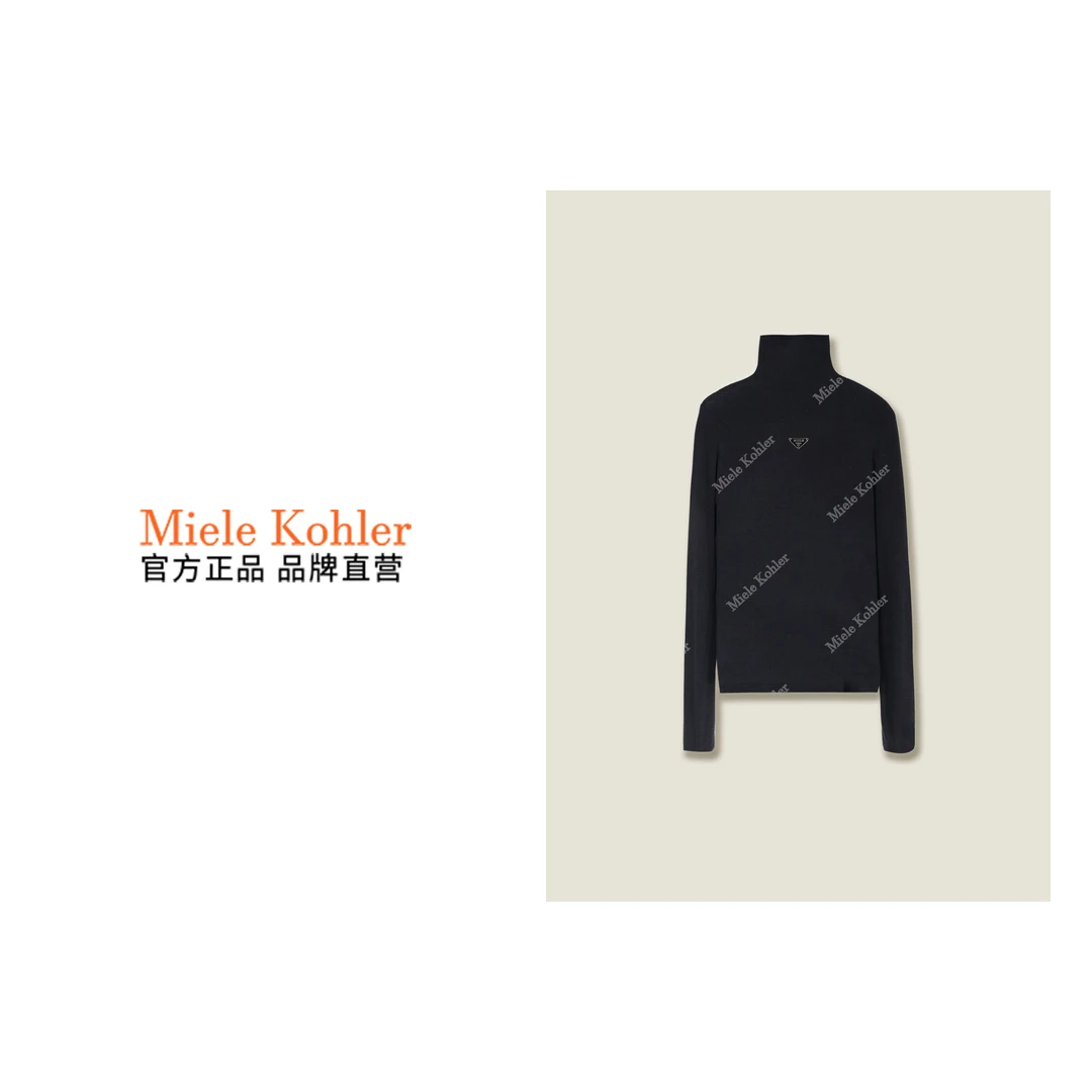 时尚休闲百搭长袖针织衫女士高领羊毛衫 MKOLX801【澳门小源同款】