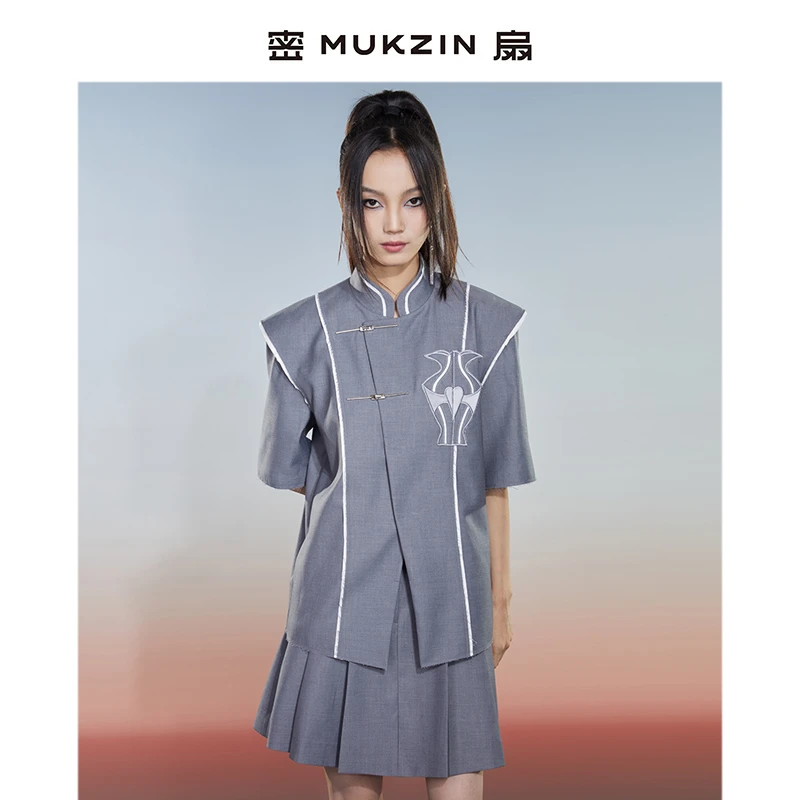 mukzin/密扇2024新款狸尨梦华录唐装M241A03726201