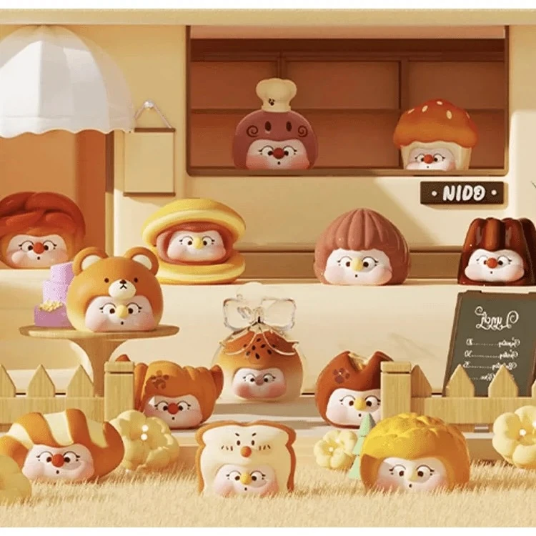 【拆盒】新款TIMID NIDO墩墩面包屋系列mini盲盒手办迷你萌粒潮玩