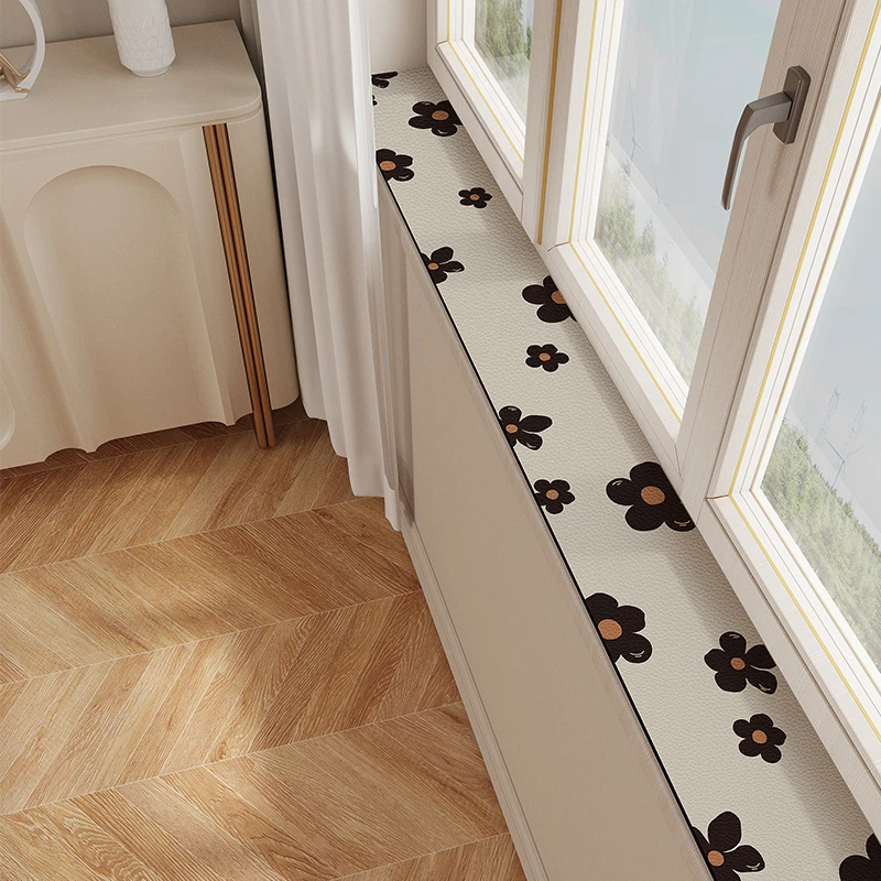 朴尚奶油风窗台垫窗台垫子阳台窗沿改造保护垫子长条飘窗垫可定制