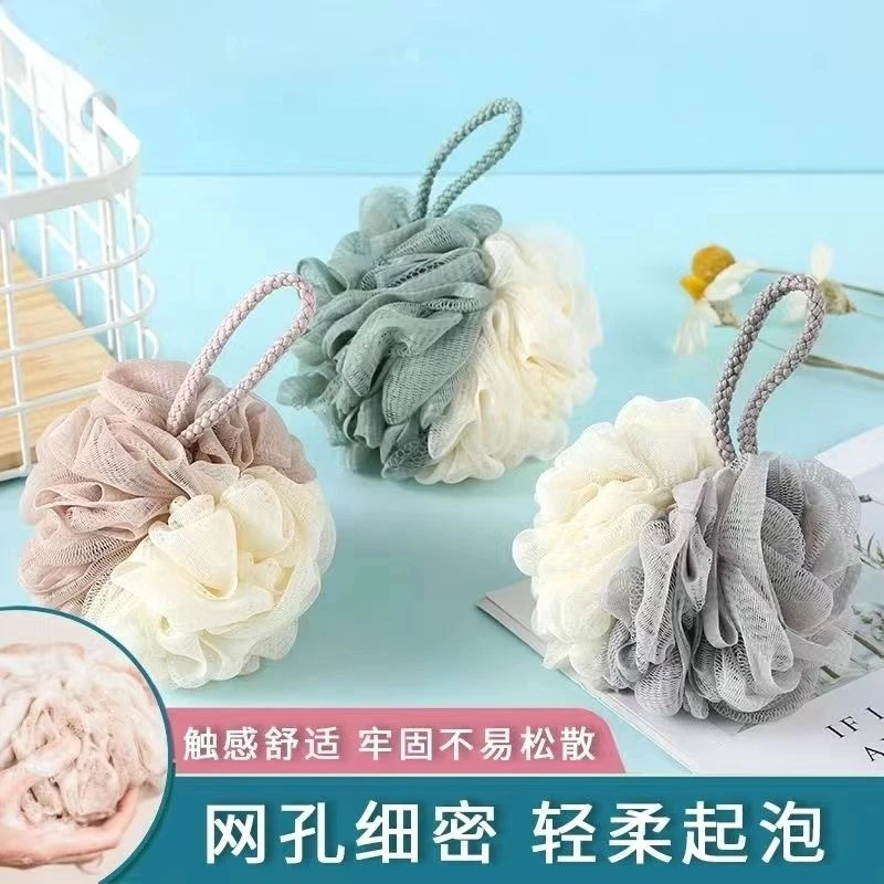 多种规格洗澡沐浴球可爱搓澡起泡洗浴用沐浴花沐浴条洗澡巾