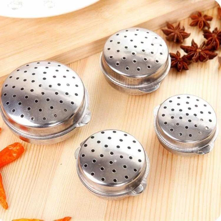 调味料球煲汤料盒家用不锈钢泡茶调味盒炖肉装卤料的调料盒子炖菜