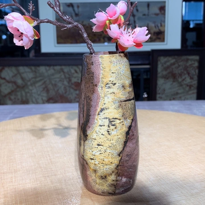 香樟木，广西国画石摆件