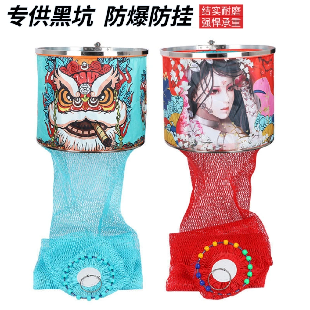 加粗双层耐磨材质黑坑竞技鱼网兜装鱼网速干材质材质包防挂加厚网