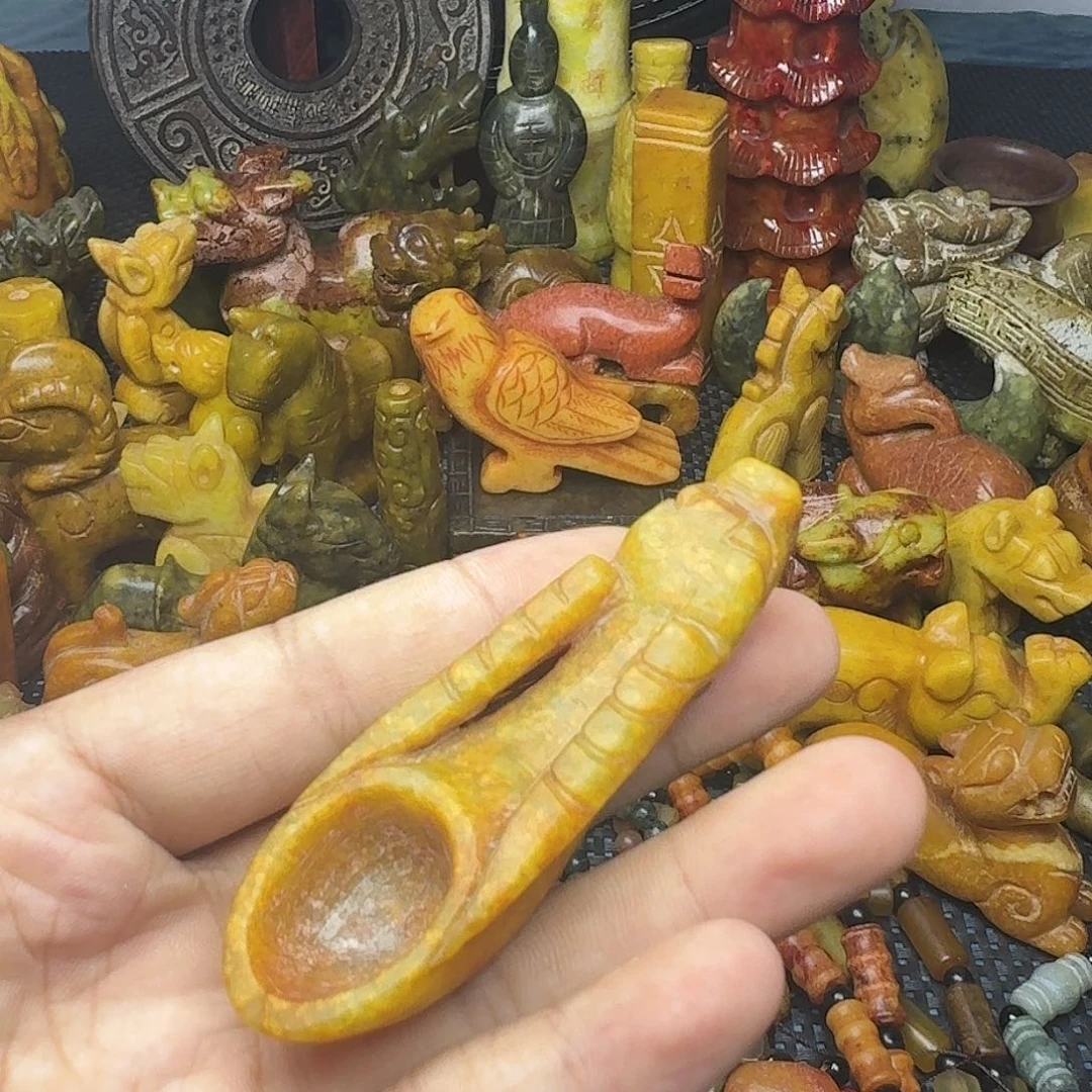 白玉菩提吊坠。。66