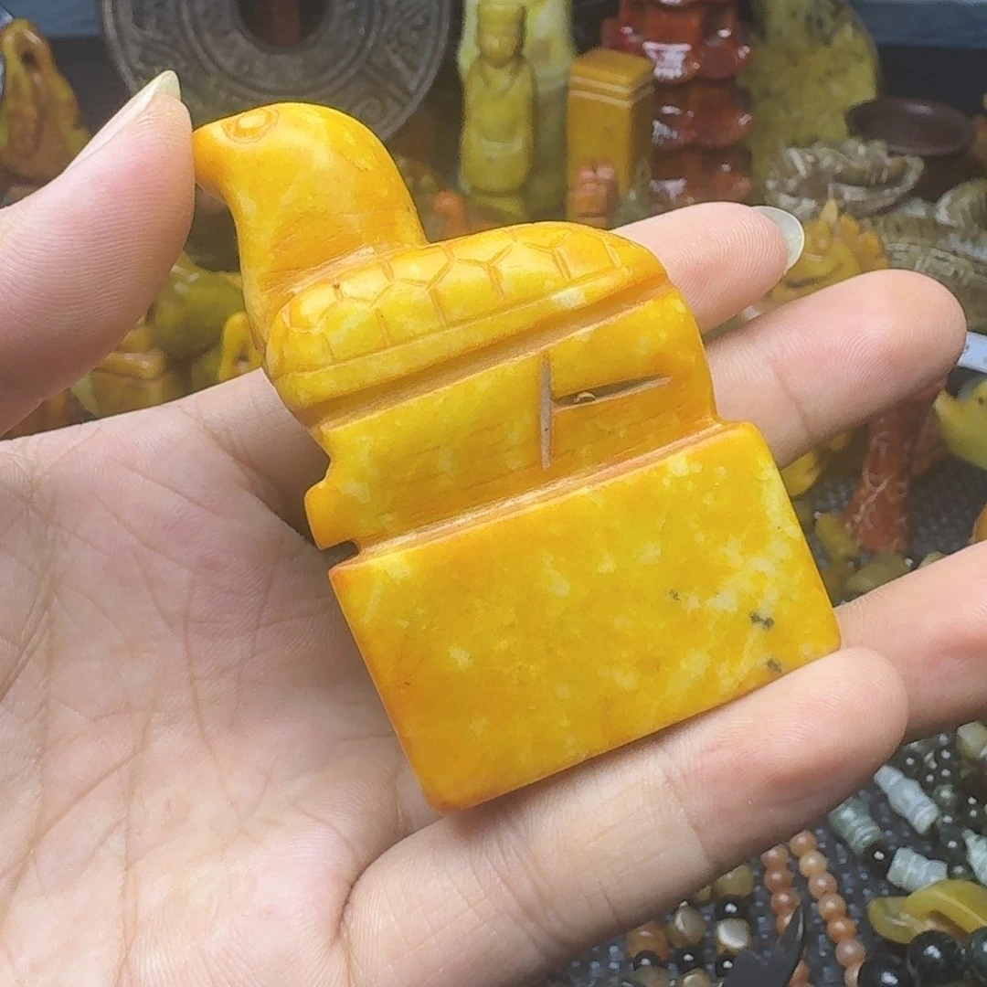 白玉菩提吊坠。。55