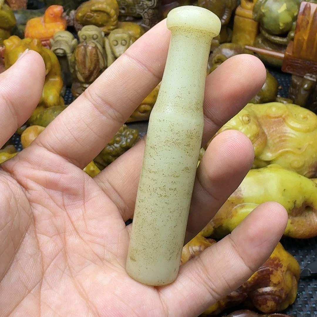 白玉菩提吊坠。。96