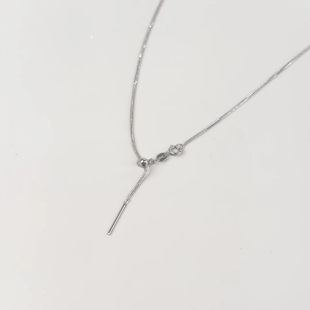 DOHX/都熙18k金针式链万能时尚百搭款项链