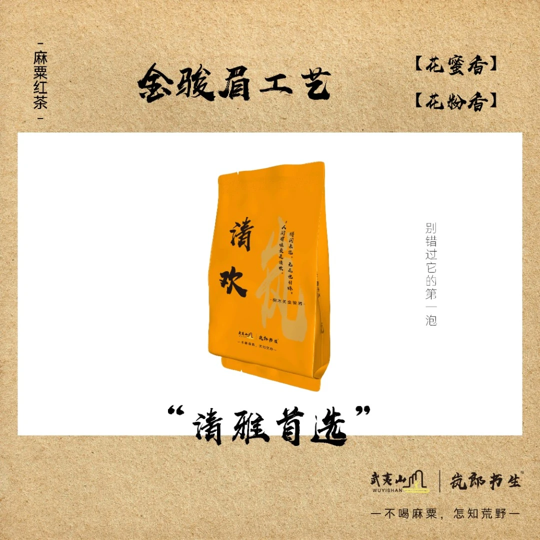 【岚郎书生】清欢-桐木关金骏眉（武夷山桐木关）