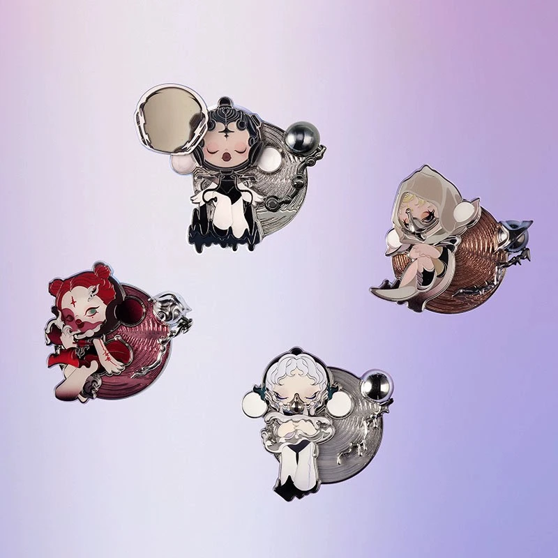 （乐依依-拆盒）声音系列冰箱贴盲盒潮玩手办