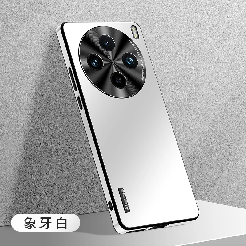 vivoX100S手机壳新款磨砂高级感x100spro+金属镜头全包防摔直边框