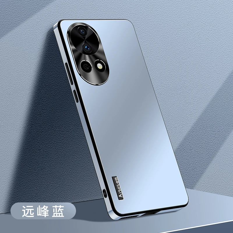 华为Nova12Pro手机壳新款金属镜头全包防摔12Ultra磨砂时尚高级感