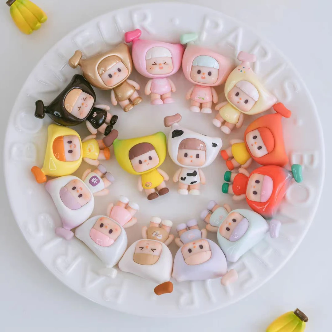 【直播间代拆】现货 不二童话3.0系列蕉个朋友盲盒可爱萌粒公仔