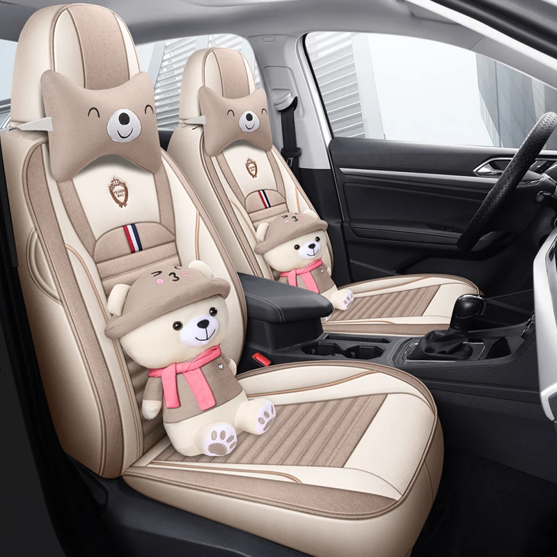 新款专车定制大众朗逸全包全麻汽车坐垫