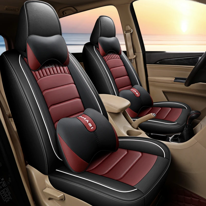 五菱宏光S座套七座专用坐垫套四季通用2+2+3全包围皮革汽车座椅套