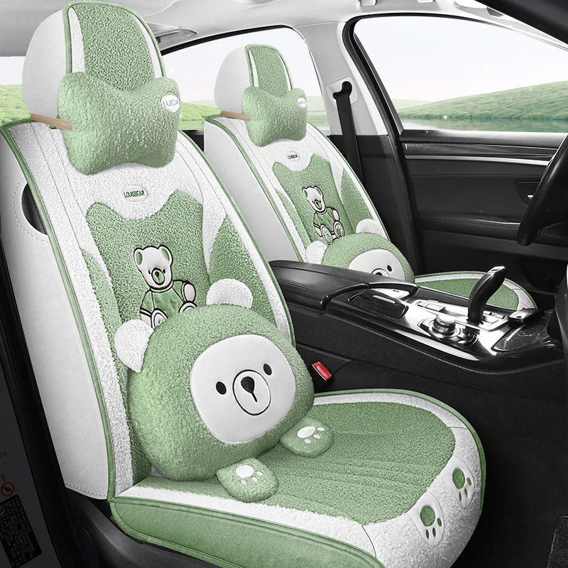 汽车坐垫四季通用毛绒别克新凯越xt英朗gt君威君越昂科威冬季座垫