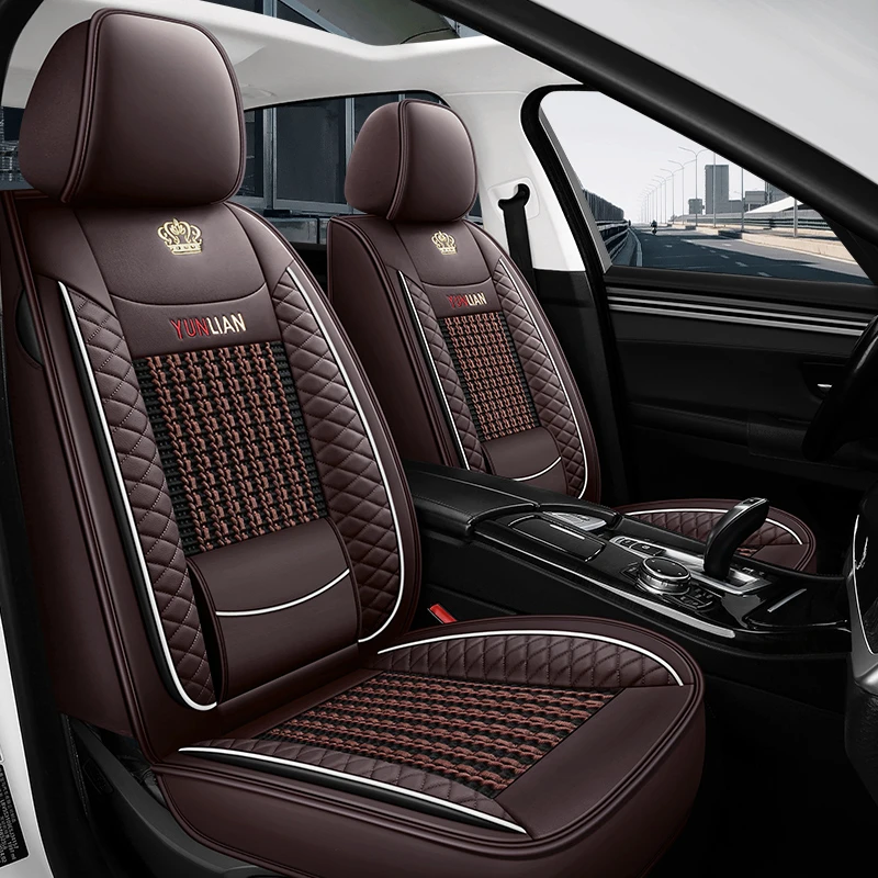 全车五座四季通用汽车坐垫全包围坐垫套全包座套夏季新款透气座垫