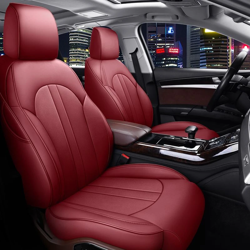 汽车座套全包围专用坐垫新款定制座椅套订做四季通用座垫牛皮真皮