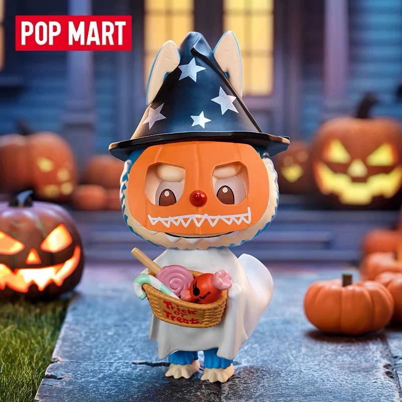 POPMART泡泡玛特LABUBU捣蛋鬼手办吊卡娃娃潮流玩具礼物桌面摆件