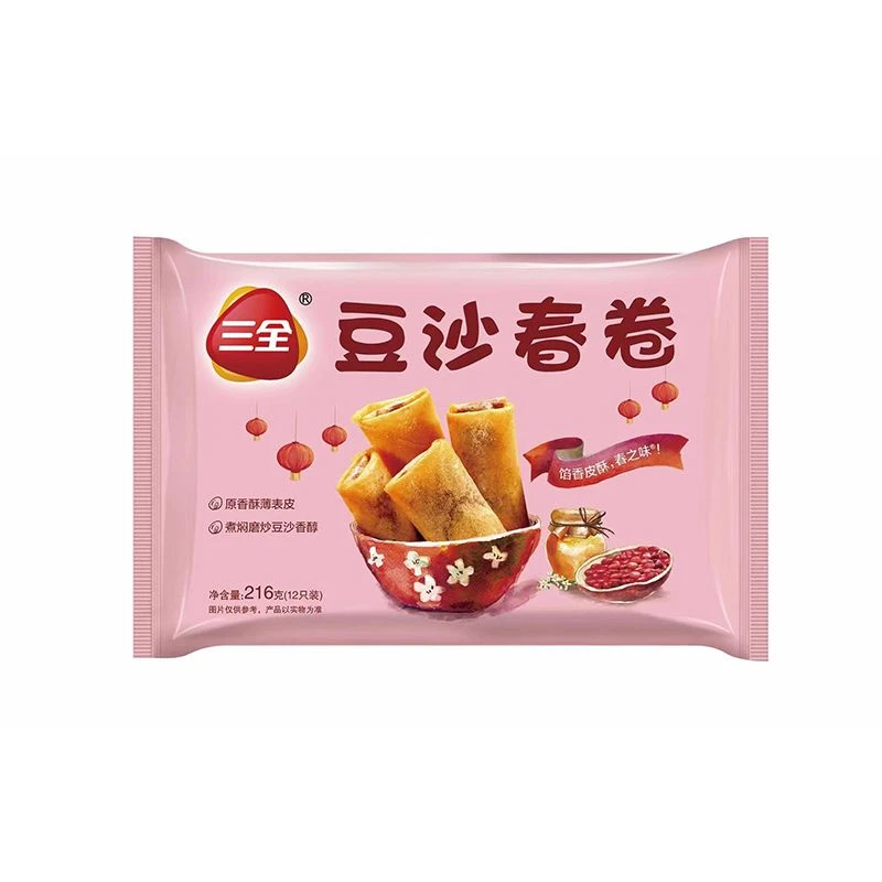 三全豆沙馅春卷216g/袋